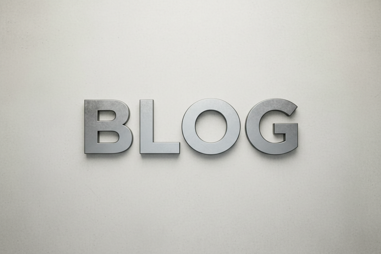 the word "blog"